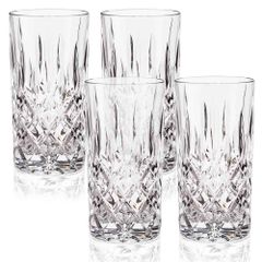 Bộ 6 cốc Nachtmann Noblesse 375ml - Chất liệu pha lê cao cấp, Thiết kế sang trọng, Phù hợp cho rượu whisky và trang trí đẳng cấp