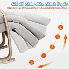 Ghế massage thư giãn bập bênh Nikio NK-155 - Công nghệ Shiatsu, thiết kế sang trọng, giảm đau nhức, thư giãn toàn thân cho mọi lứa tuổi.