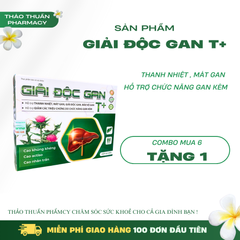 Viên uống hỗ trợ chức năng gan - Giải Độc Gan T+