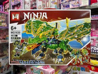 Đồ chơi lắp ráp chủ đề Ninja rồng xanh MG1630