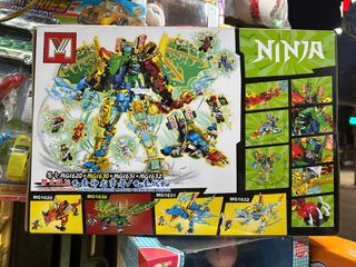 Đồ chơi lắp ráp chủ đề Ninja rồng xanh MG1630