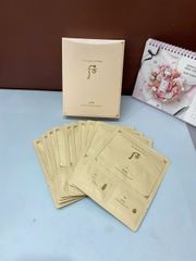 Combo 5 miếng mặt nạ trẻ hóa da Whoo Bichup Moisture Anti-aging Mask
