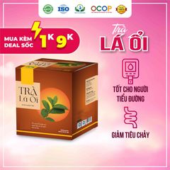 Trà Lá Ổi Túi Lọc - Giảm Mỡ Máu, Tốt Cho Tim Mạch, Hỗ Trợ Kiểm Soát Đường Huyết - Hộp 30 Túi 3gr Thảo Mộc Siêu Thị Thiên Nhiên