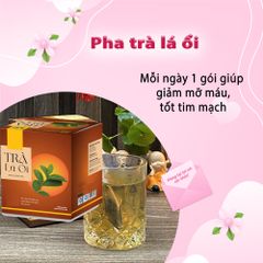 Trà Lá Ổi Túi Lọc - Giảm Mỡ Máu, Tốt Cho Tim Mạch, Hỗ Trợ Kiểm Soát Đường Huyết - Hộp 30 Túi 3gr Thảo Mộc Siêu Thị Thiên Nhiên