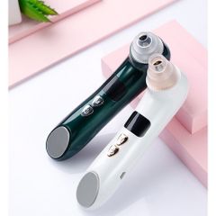 Máy hút mụn đầu đen kết hợp massage nhiệt nóng Nikio NK-220 - 6 đầu hút