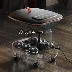Bồn ngâm chân massage cao cấp Nikio NK-195 New