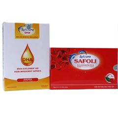 Bộ Đôi Bổ Sung Sắt Hữu Cơ Và DHA Avisure Safoli - Dinh Dưỡng Thiết Yếu Cho Bà Bầu, Hỗ Trợ Phát Triển Thai Nhi Khỏe Mạnh