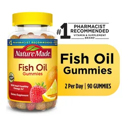 Kẹo Dẻo Fish Oil, Gummies Fish Oil 90 Viên của Mỹ