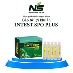 Bào Tử Lợi Khuẩn Intest Spo Plus - Hỗ Trợ Tiêu Hóa và Cân Bằng Hệ Vi Sinh Đường Ruột - Sản Phẩm Nguyên Sinh Group 10ml