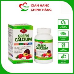 Greencalci - Bổ Sung Canxi Hữu Cơ Cho Bà Bầu và Trẻ Em - Sản Phẩm Tăng Chiều Cao Từ Dược Phẩm Olympias