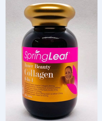 Viên Uống Collagen Spring Leaf Inner Beauty 6 in 1 - 90 viên - Hỗ Trợ Đẹp Da, Giảm Lão Hóa, Trẻ Hóa Từ Bên Trong