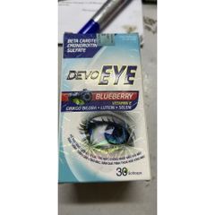 Viên Bổ Mắt DEVOEYE - Cải Thiện Thị Lực, Giảm Mỏi Mắt, Bảo Vệ Mắt Khỏi Tia UV và Ánh Sáng Xanh, Hỗ Trợ Sức Khỏe Toàn Diện
