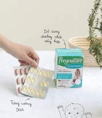 Vitamin Tổng Hợp Pregnacare Cho Mẹ Sau Sinh - Hỗ Trợ Lợi Sữa và Phát Triển Não Bộ Trẻ Sơ Sinh, 84 Viên Bổ Sung Dinh Dưỡng