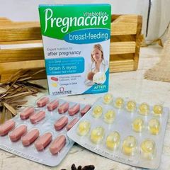 Vitamin Tổng Hợp Pregnacare Cho Mẹ Sau Sinh - Hỗ Trợ Lợi Sữa và Phát Triển Não Bộ Trẻ Sơ Sinh, 84 Viên Bổ Sung Dinh Dưỡng