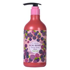 Sữa Tắm Trái Cây CC Daily Chiết Xuất Acai Berry - Dưỡng Ẩm, Chống Oxy Hóa, Làm Sáng Da, Chăm Sóc Da Khỏe Mạnh 580g