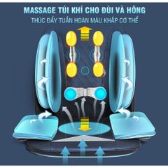Ghế Massage Toàn Thân Nikio NK-181 - Công Nghệ Hồng Ngoại, Đấm Bóp, Rung 5 Tính Năng, Thiết Kế Sang Trọng Màu Đỏ, Tận Hưởng Thư Giãn Tối Đa