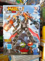 Bộ đồ chơi lắp ráp Skibidi Toilet JX035 - Titan Surveillance Personnel Lego - Đồ Chơi Giáo Dục Thú Vị Cho Trẻ Em