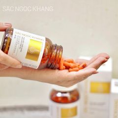 Viên uống Sắc Ngọc Khang Vi tảo lục giảm nám da và tàn nhang - Chiết xuất Astaxanthin Nhật Bản, làm sáng và săn chắc da