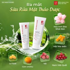Sữa Rửa Mặt Sắc Ngọc Khang 100g - Làm Sạch Da, Ngừa Nám, Tàn Nhang, Chăm Sóc Da Dịu Nhẹ Cho Nam Nữ