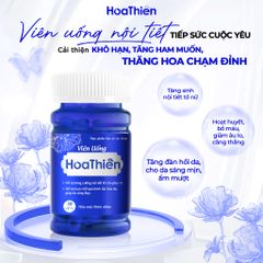 Viên Uống Hoa Thiên Cân Bằng Nội Tiết Tố Nữ - Hỗ Trợ Sinh Lý, Giảm Mãn Kinh, Làm Đẹp Da, Hộp 30 Viên