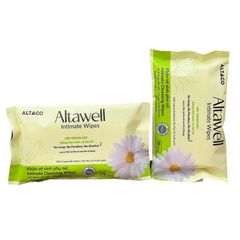 Khăn Ướt Vệ Sinh Phụ Nữ Altawell - Hộp 20 Gói, Chiết Xuất Tự Nhiên, Thoải Mái Sạch Sẽ Mỗi Ngày, Tiện Dụng Mang Theo