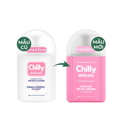 Dung Dịch Vệ Sinh Phụ Nữ Chilly Gel Tươi Mát 200ml - Duy Trì Cân Bằng pH, Chống Kích Ứng, Thoáng Mát, An Toàn Cho Da Nhạy Cảm