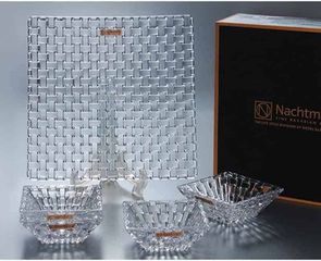 Đĩa Và Khay Đựng Nachtmann Bossa Nova 5 Món - Bộ Đựng Mứt và Nước Sốt Sang Trọng, Dùng An Toàn Trong Máy Rửa Chén