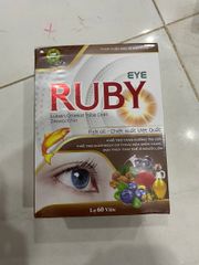 Viên Uống Hỗ Trợ Bổ Mắt Eye Ruby - Cải Thiện Thị Lực, Giảm Thoái Hóa Điểm Vàng và Đục Thủy Tinh Thể cho Người Lớn