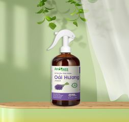 Xịt Thơm Phòng Ngủ AroMazz 300ml - Tinh Dầu Thiên Nhiên Khử Mùi, Ngủ Ngon, Xua Đuổi Côn Trùng, Hương Oải Hương Thư Giãn