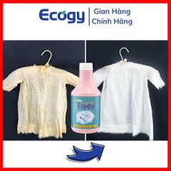 Bộ Tẩy Mốc Quần Áo Ecogy - Giải Pháp Làm Sạch Vết Bẩn Hiệu Quả Cho Vải Màu và Trắng, Dễ Dàng Sử Dụng