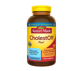 Viên Uống Giảm Cholesterol CholestOFF Plus Nature Made 210 Viên - Hỗ Trợ Tim Mạch, Tăng Cường Sức Khỏe