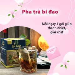 Trà Bí Đao 30 Gói Túi Lọc - Giải Khát, Thanh Nhiệt Từ Thiên Nhiên - Sản Phẩm Thảo Mộc Chất Lượng Cao