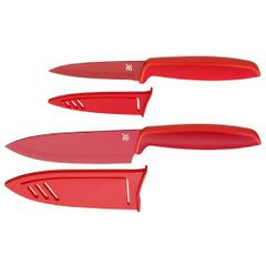 Set 2 Dao WMF Touch - Bộ Dụng Cụ Nhà Bếp Thép Không Gỉ, Bao Đựng Tiện Lợi, Sắc Nét, An Toàn Rửa Máy