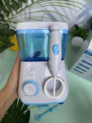 Máy Tăm Nước Smaragd FC165 - 600ml, 10 Mức Áp Lực, 6 Đầu Tăm, Dùng Gia Đình, Công Suất 18W, Sạch Khỏe Răng Miệng