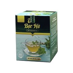 Trà Lá Bạc Hà 30 Túi Lọc - Giúp Tỉnh Táo, Thư Giãn, Hỗ Trợ Tiêu Hóa - Trà Thảo Mộc Từ Siêu Thị Thiên Nhiên