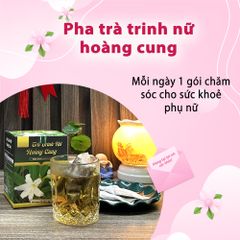 Trà Trinh Nữ Hoàng Cung Hộp 30 Túi Lọc - Giải Độc, Thanh Nhiệt Từ Thiên Nhiên - Trà Thảo Mộc Việt Nam Chất Lượng Cao