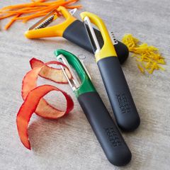 Dụng Cụ Gọt Vỏ Joseph Joseph 10108 Multi-Peel - Bóc Vỏ Rau Củ Đa Năng Thép Không Gỉ, Tiện Ích Cho Nhà Bếp