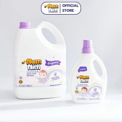 Nước Giặt Cho Bé NumNim Thái Lan 3.1L - Khử Mùi Hiệu Quả, Thành Phần Hữu Cơ, Dịu Nhẹ, An Toàn Cho Trẻ 0-5 Tuổi