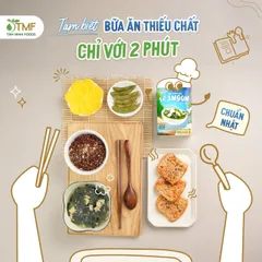 Canh Rong Biển Ăn Liền Tâm Minh Foods - Hộp 10 Gói X 5.5g, Dinh Dưỡng Cao, Không Bột Ngọt, Lành Mạnh Cho Bé