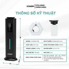 Máy xông tinh dầu, khuếch tán tạo mùi thơm công nghiệp i128 iCHARM