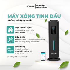 Máy xông tinh dầu, khuếch tán tạo mùi thơm công nghiệp i128 iCHARM