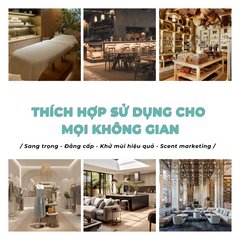 Máy xông tinh dầu, khuếch tán tạo mùi thơm công nghiệp i128 iCHARM