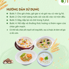 Cháo Yến Mạch Gạo Lứt Giảm Cân Ăn Liền Tâm Minh - Thực Phẩm Dinh Dưỡng Tiện Lợi Chay Mặn, Chỉ 3 Phút Nấu Nóng Hổi