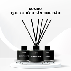 Combo que khuếch tán tinh dầu hương nước hoa, khách sạn iCHARM