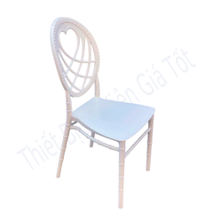Ghế nhựa sự kiện dáng Chiavari - Tiffany - Queen - King  - đúc nhựa nguyên khối