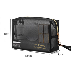 Túi Đựng Mỹ Phẩm Care4U 18x9x12 cm - Sang Trọng, Siêu Nhẹ, Gọn Gàng, Được Thiết Kế Để Đi Du Lịch Hoặc Sử Dụng Hàng Ngày