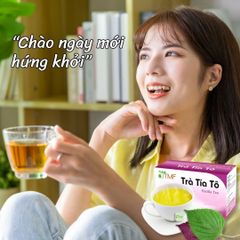 Trà Tía Tô Giải Cảm Tâm Minh Foods - Hộp 20 Gói, Hỗ Trợ Giảm Ho, Dị Ứng Từ Thảo Dược Tự Nhiên, Tăng Cường Miễn Dịch