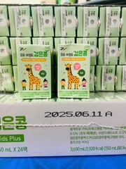 Sữa tăng chiều cao Kid Plus Hàn thùng 24 hộp 150ml 1Y+