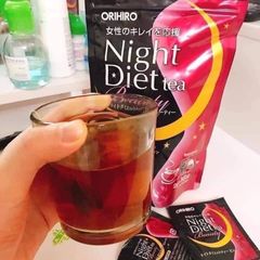 Trà giảm cân, đẹp da ban đêm Orihiro Night Diet Beauty 32g (2gx16 túi)