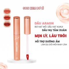 Son Kem Bơ Lì GUO 5g - Siêu Mịn Chống Khô Môi, Dưỡng Ẩm Với Dầu Thiên Nhiên, 8 Màu Xu Hướng